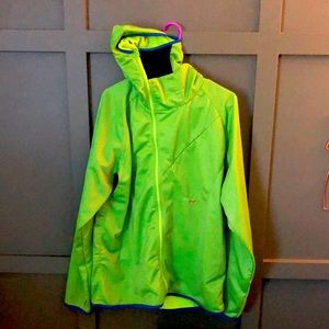 Large Foursquare snowboarding fleece lined jacket